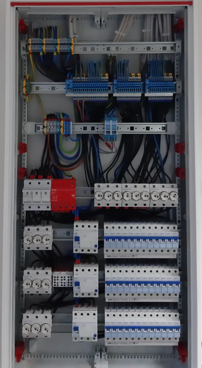 Foto eines Verteilerschrankes